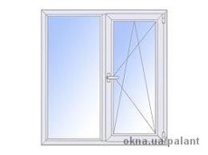 Окно двухкамерное энергосберегающее 1100*1400